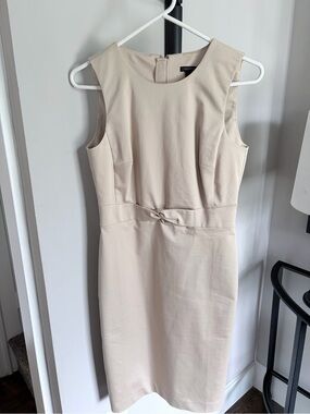 Tan Sleeveless Dress